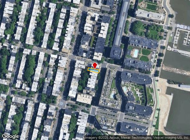  1124 Hudson St, Hoboken, NJ Parcel Map