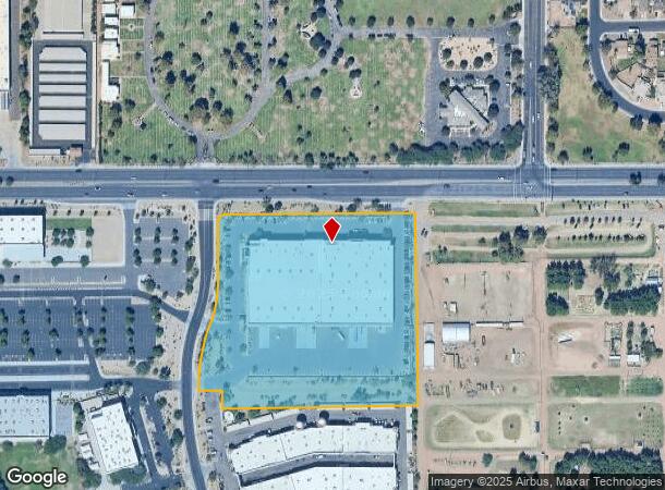  1495 E Baseline Rd, Gilbert, AZ Parcel Map