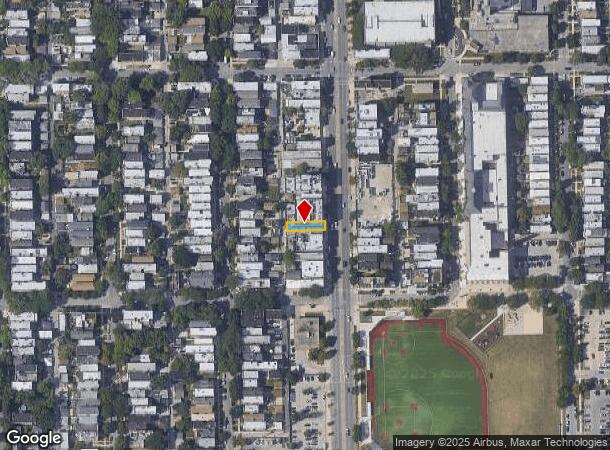  1318 N Western Ave, Chicago, IL Parcel Map