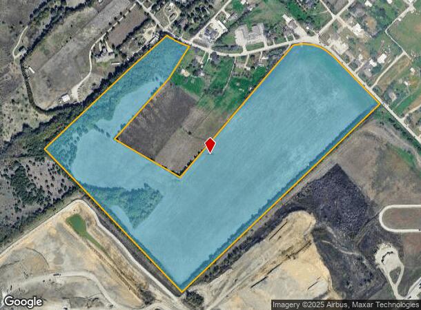 2720 Elm Grove Rd, Wylie, TX Parcel Map