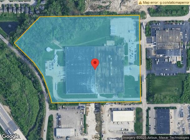  4200 Industrial Blvd, Indianapolis, IN Parcel Map