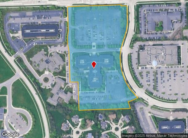 1301 W Long Lake Rd, Troy, MI Parcel Map