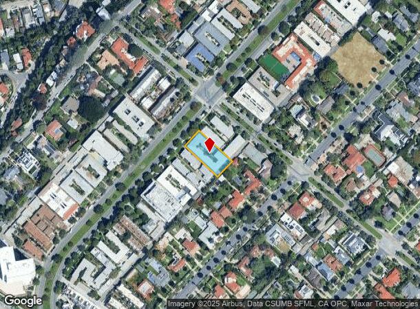  316 San Vicente Blvd, Santa Monica, CA Parcel Map