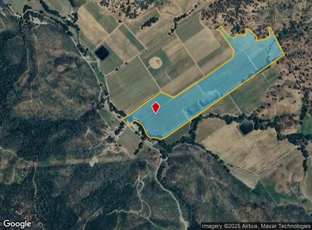  2350 Lower Chiles Valley Rd, Saint Helena, CA Parcel Map