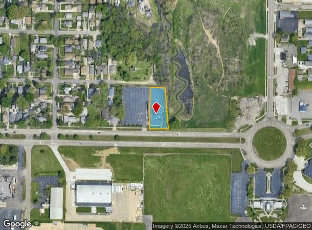  1721 Triplett Blvd, Akron, OH Parcel Map