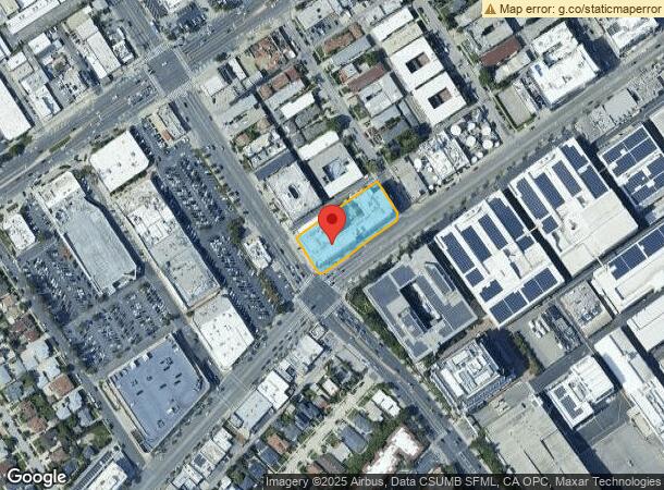  10601 Washington Blvd, Culver City, CA Parcel Map