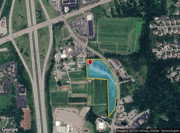  2563 Brandt School Rd, Wexford, PA Parcel Map