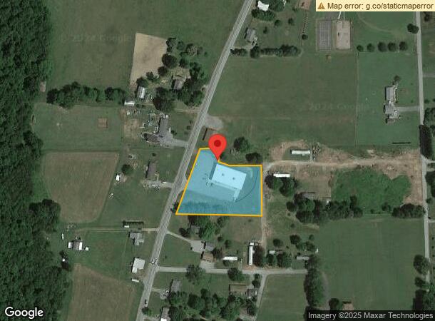  454 S Washington St, Eau Claire, PA Parcel Map