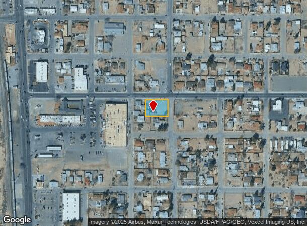 307 Franklin St, Anthony, TX Parcel Map