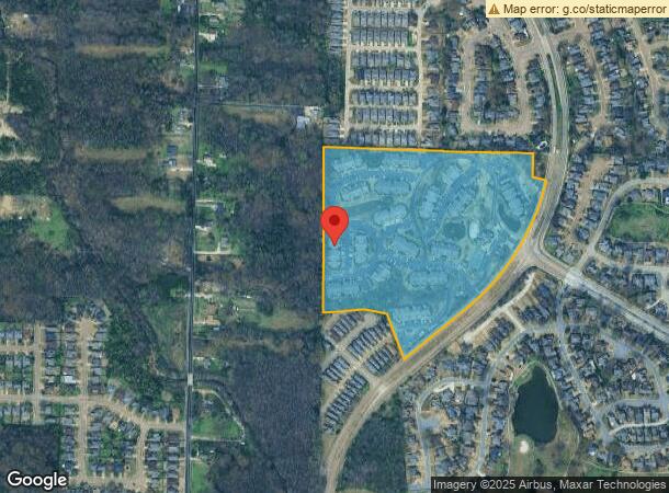  1385 Appling Rd, Cordova, TN Parcel Map