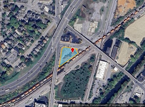  1402 S Jefferson St, Roanoke, VA Parcel Map