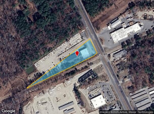  7621 George Washington Mem Hwy, Yorktown, VA Parcel Map