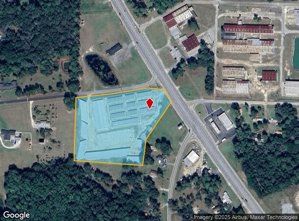  1418 Ga Highway 133 S, Moultrie, GA Parcel Map