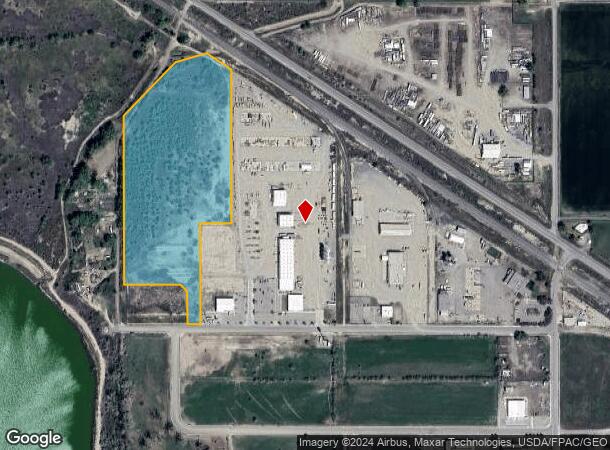  1554 River Rd, Fruita, CO Parcel Map