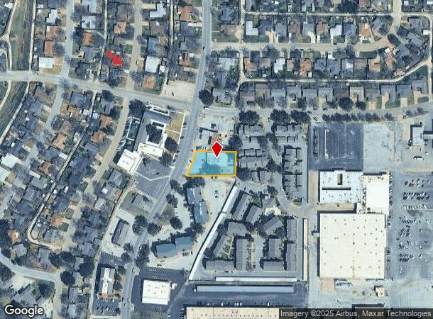  2309 S Willis St, Abilene, TX Parcel Map