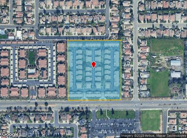  2670 E Nees Ave, Fresno, CA Parcel Map