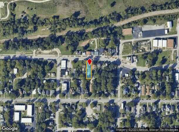  1032 W College St, Springfield, MO Parcel Map