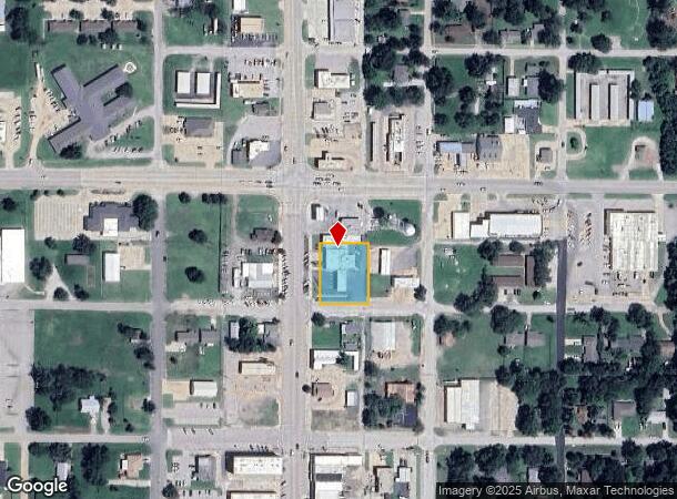  301 N Bdwy, Tecumseh, OK Parcel Map