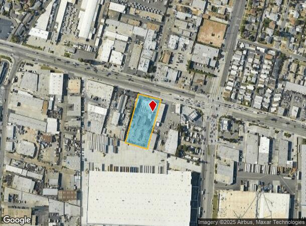  11734 Washington Blvd, Whittier, CA Parcel Map