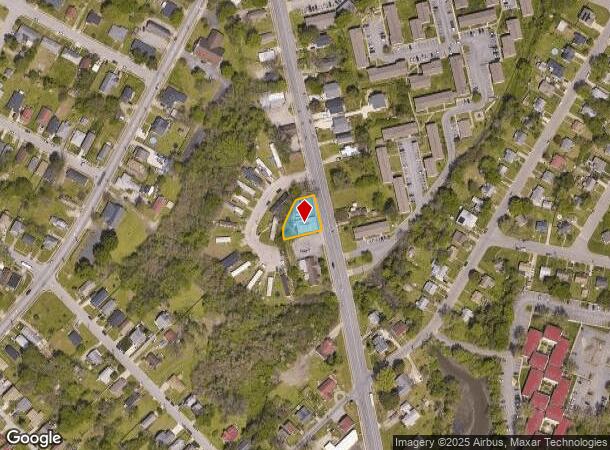  957 N King St, Hampton, VA Parcel Map