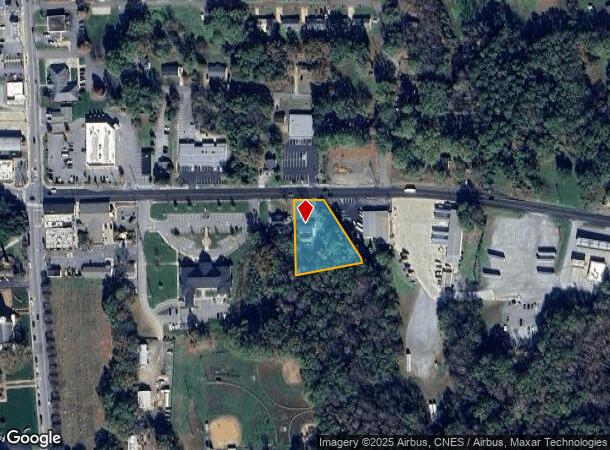 132 E College Ave, Shelby, NC Parcel Map