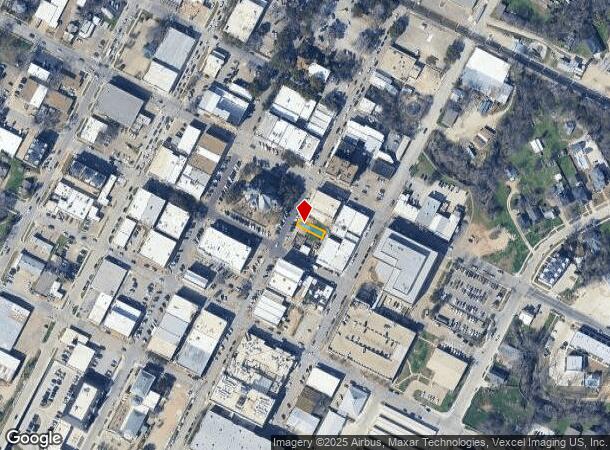  109 S College St, Waxahachie, TX Parcel Map