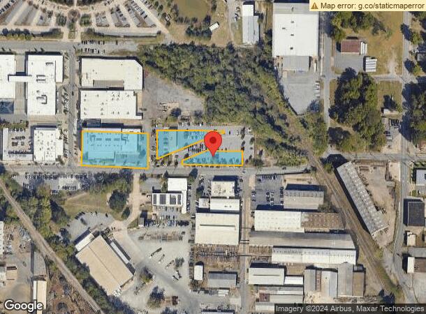  1300 E 6Th St, Little Rock, AR Parcel Map