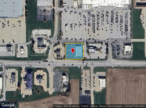  1710 E Jackson St, Macomb, IL Parcel Map