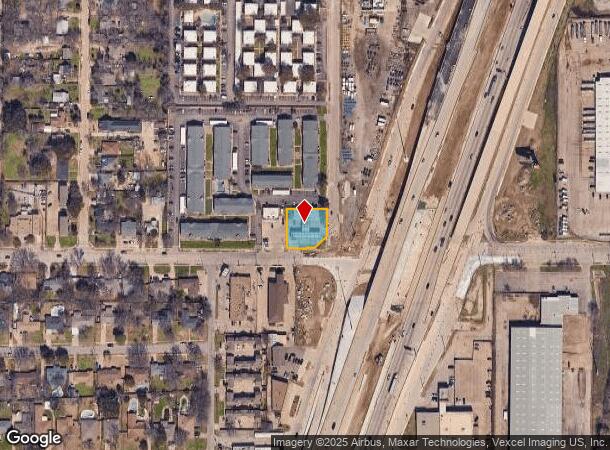  1951 E Grauwyler Rd, Irving, TX Parcel Map
