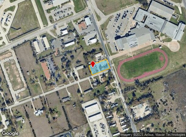  417 S West Dr, Leander, TX Parcel Map