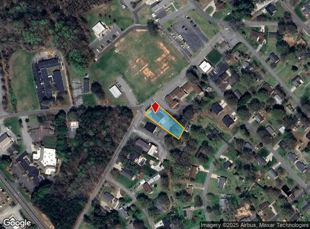 256 Hospital St, Mocksville, NC Parcel Map