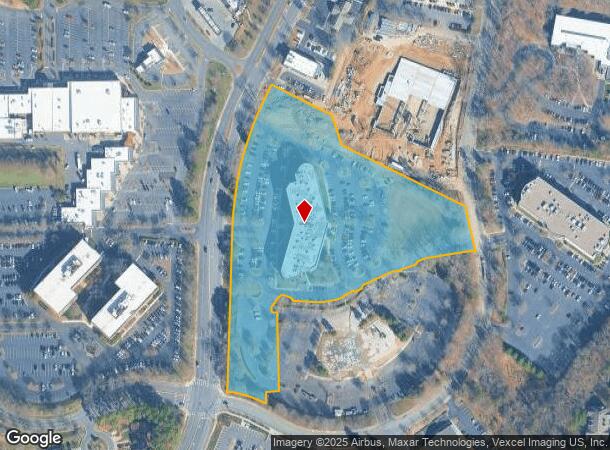 6701 Carmel Rd, Charlotte, NC Parcel Map