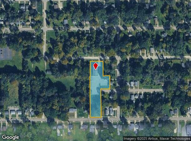413 W Russell Ave, Flint, MI Parcel Map