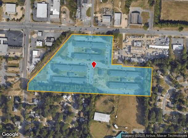  5001 W 65Th St, Little Rock, AR Parcel Map