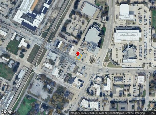  201 E Main St, Richardson, TX Parcel Map