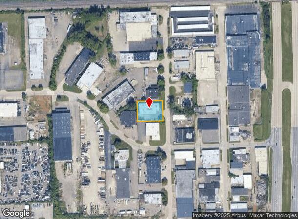 12245 Wormer, Redford, MI Parcel Map