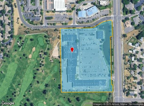  7725 Wadsworth Blvd, Arvada, CO Parcel Map