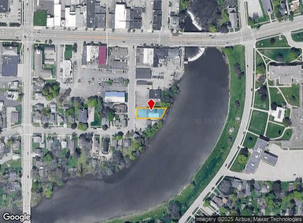  21 Bank St, Le Roy, NY Parcel Map