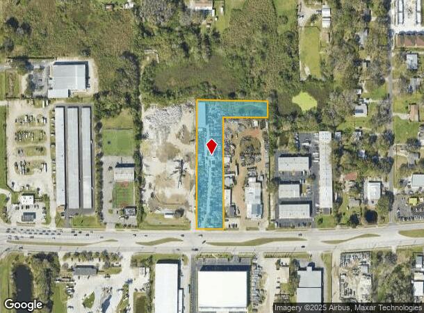 5715 W Linebaugh Ave, Tampa, FL Parcel Map