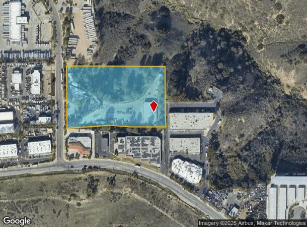  9747 Olson Dr, San Diego, CA Parcel Map