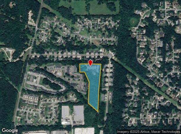  1823 Biscayne Pl, Dalton, GA Parcel Map