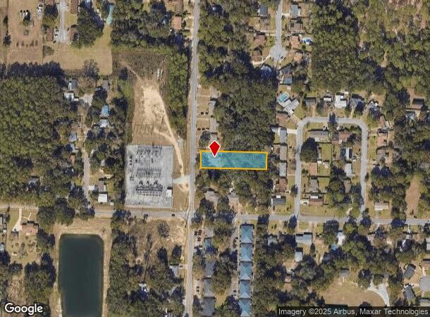  7230 Lanier Dr, Pensacola, FL Parcel Map