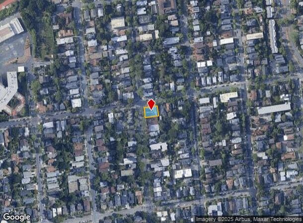  1401 Martin Luther King Jr Way, Berkeley, CA Parcel Map