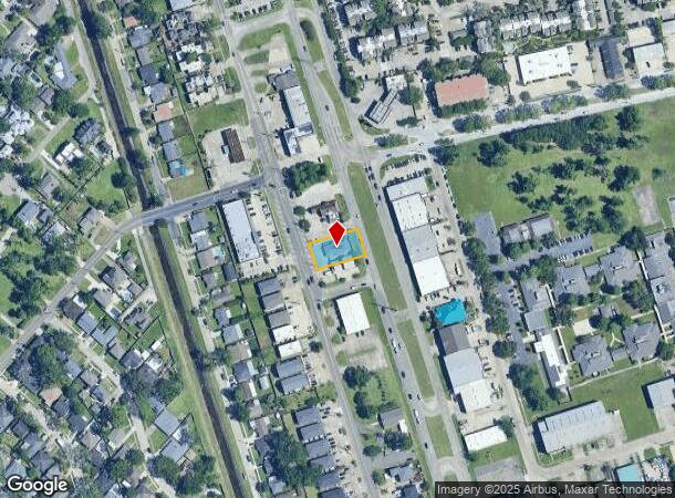 1629 Hickory Ave, New Orleans, LA Parcel Map