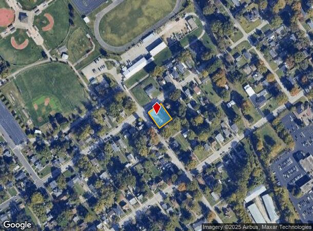  401 E Charlestown Ave, Jeffersonville, IN Parcel Map