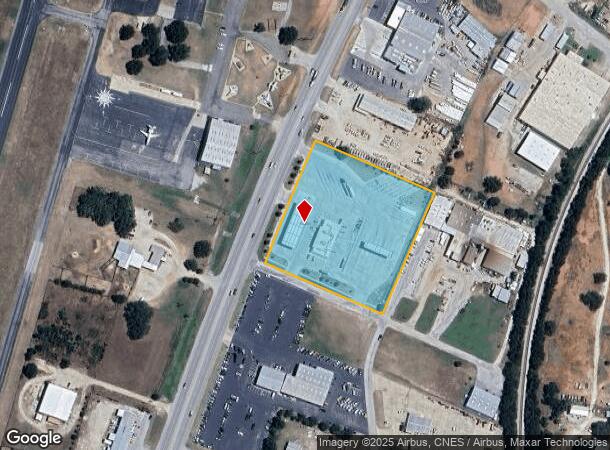  2501 S Water St, Burnet, TX Parcel Map