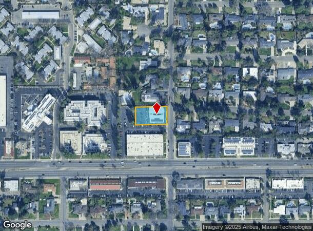  1640 W Shaw Ave, Fresno, CA Parcel Map