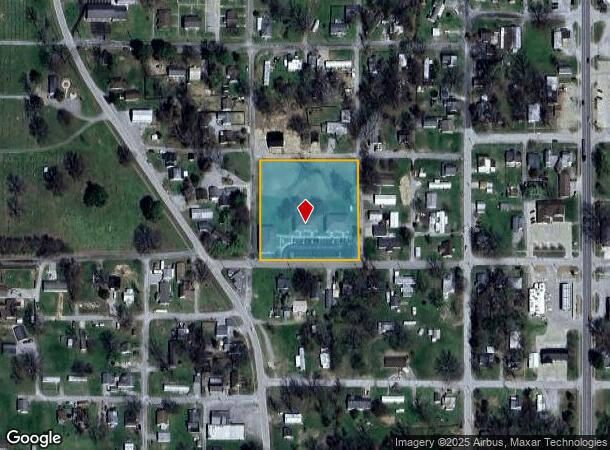W Sycamore St, Grayville, IL Parcel Map