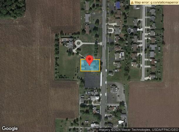  620 N Main St, Arlington, OH Parcel Map