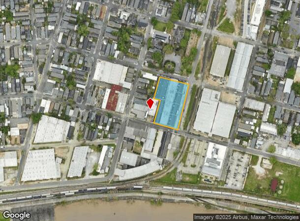  2831 Chartres St, New Orleans, LA Parcel Map